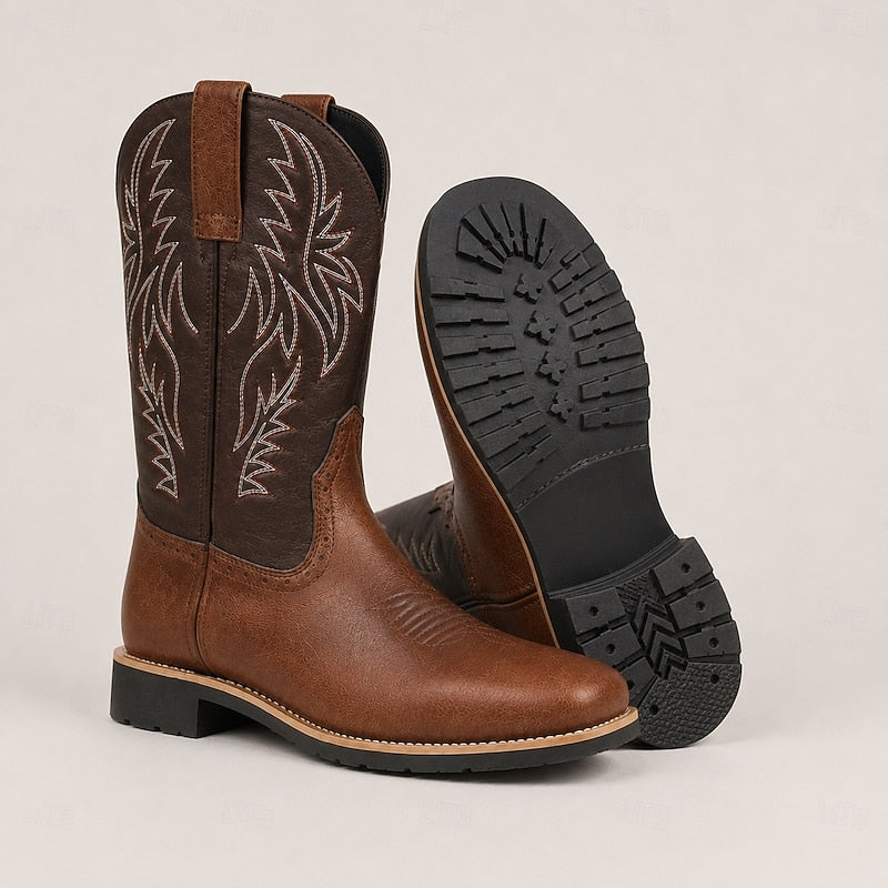Klassisk western cowboystövlar