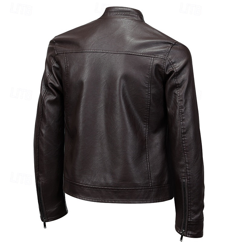 Klassisk moto jacka