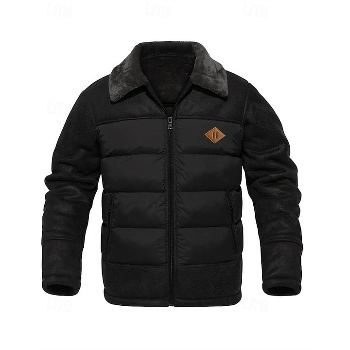 Isolerad vinter puffer jacka