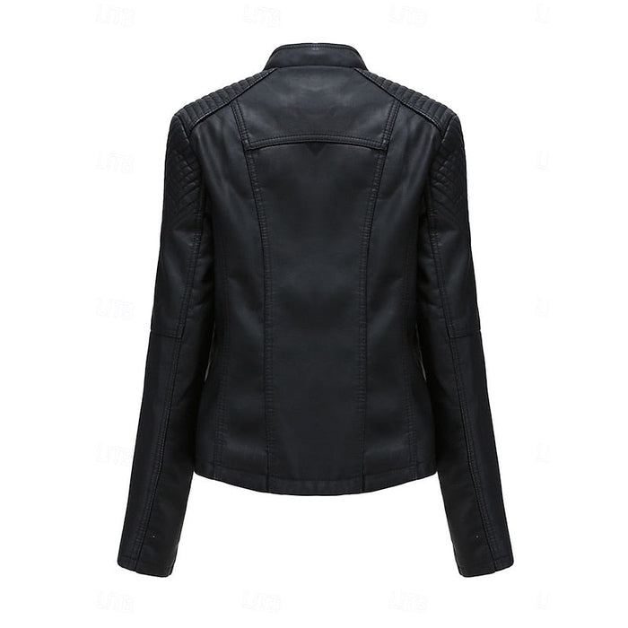 Slank biker jacka