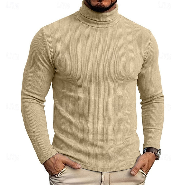 Strukturerad polotröja