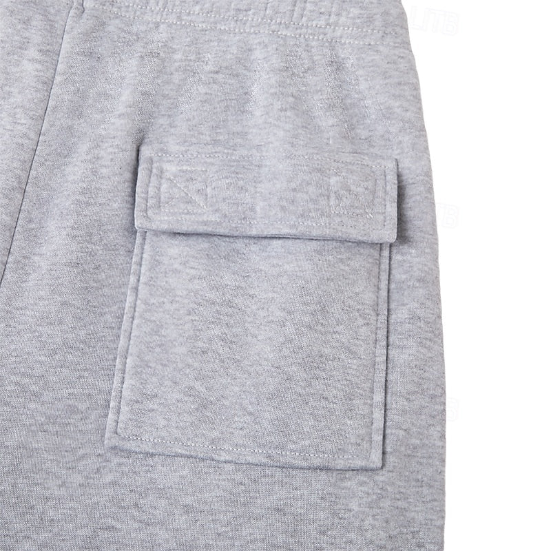 Avslappnad cargo joggers
