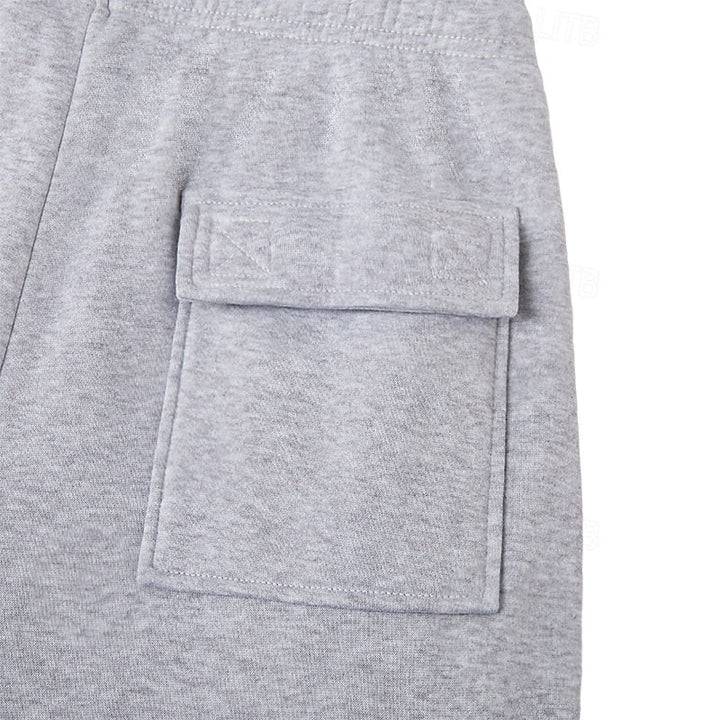 Avslappnad cargo joggers