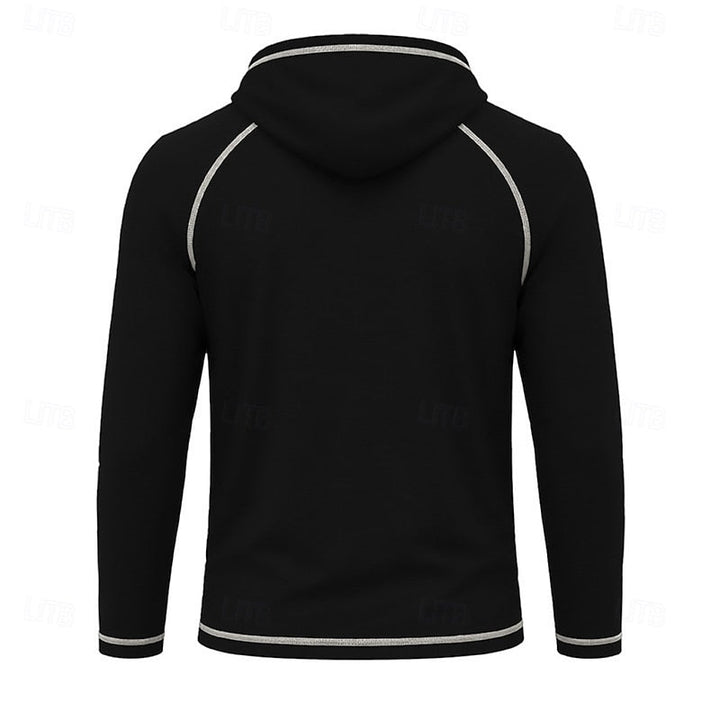 Klassisk dragsko hoodie