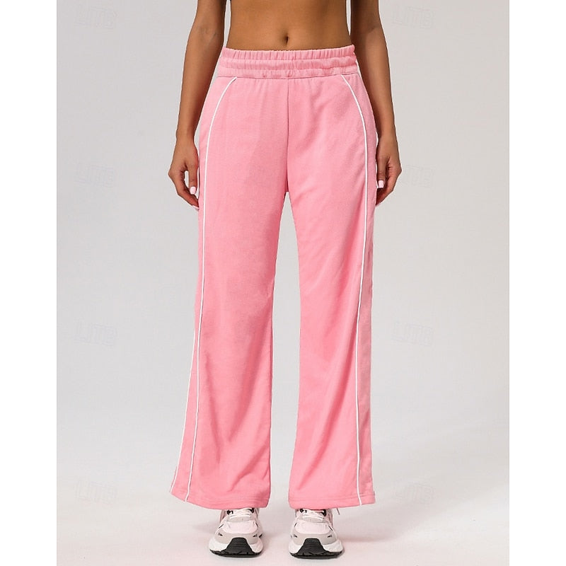 Avslappnad sida-rand joggers