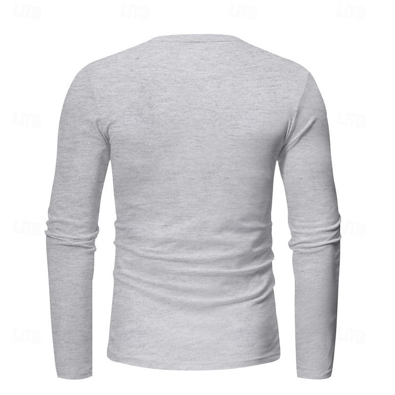 Klassisk långärmad henley