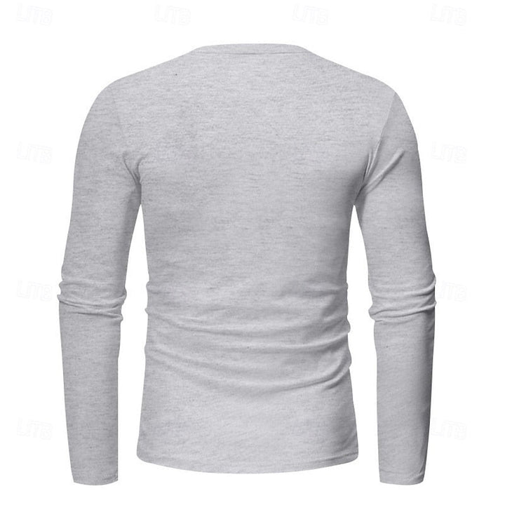 Klassisk långärmad henley